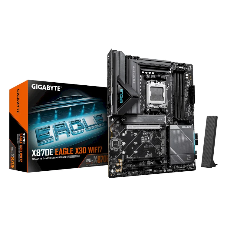 Материнська плата GIGABYTE X870E EAGLE X3D WIFI7
