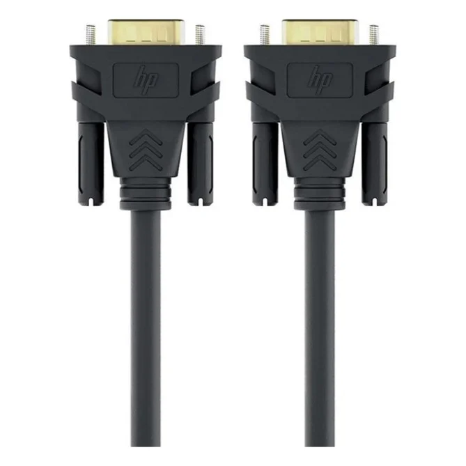 Кабель мультимедійний VGA M to VGA M 1.0m 1080p60Hz black HP (HP_DHC-VG100-1M)