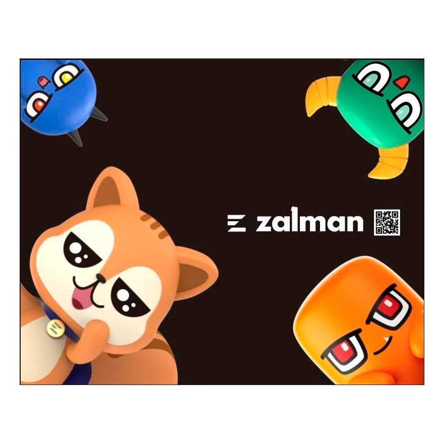 Килимок для мишки Zalman MP2 B Smal (ZM-MP2B)