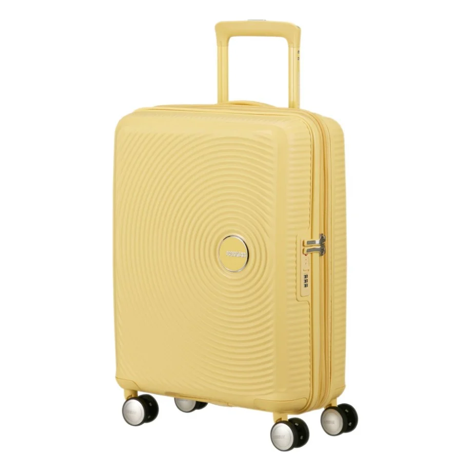 Валіза American Tourister Soundbox 35.5/41 л пастельно-жовта (32G*16001) — фото 3