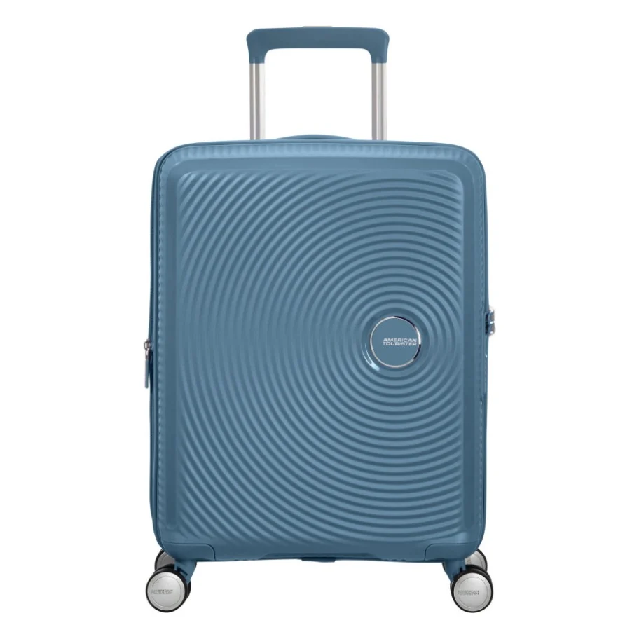Валіза American Tourister Soundbox 35.5/41 л сіро-синя (32G*51001) — фото 3