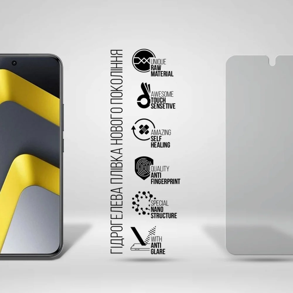 Плівка захисна Armorstandart hydrogel Matte Xiaomi Poco M8 Pro 5G (ARM90269) — фото 2