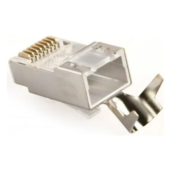 Конектор RJ45 cat.7 FTP 8P8C * 50 (наскрізні отв., позолоч. конт.) Cablexpert (LC-PTF7-01/50) — фото 4