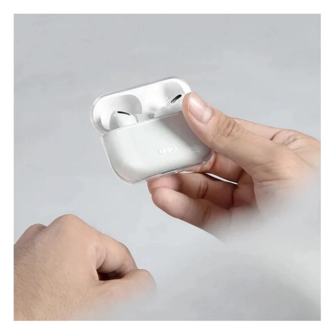 Чохол для навушників Uniq Glase AirPods Pro 2 gen Glossy Clear (8886463683583) — фото 7