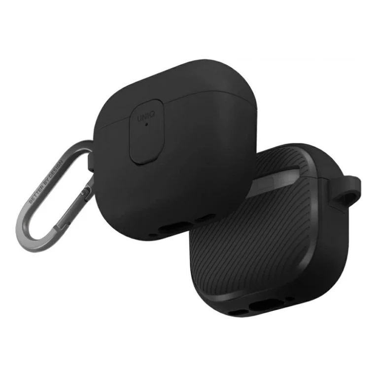 Чохол для навушників Uniq Clyde для AirPods 4 Lock Case Black (8886463693193)