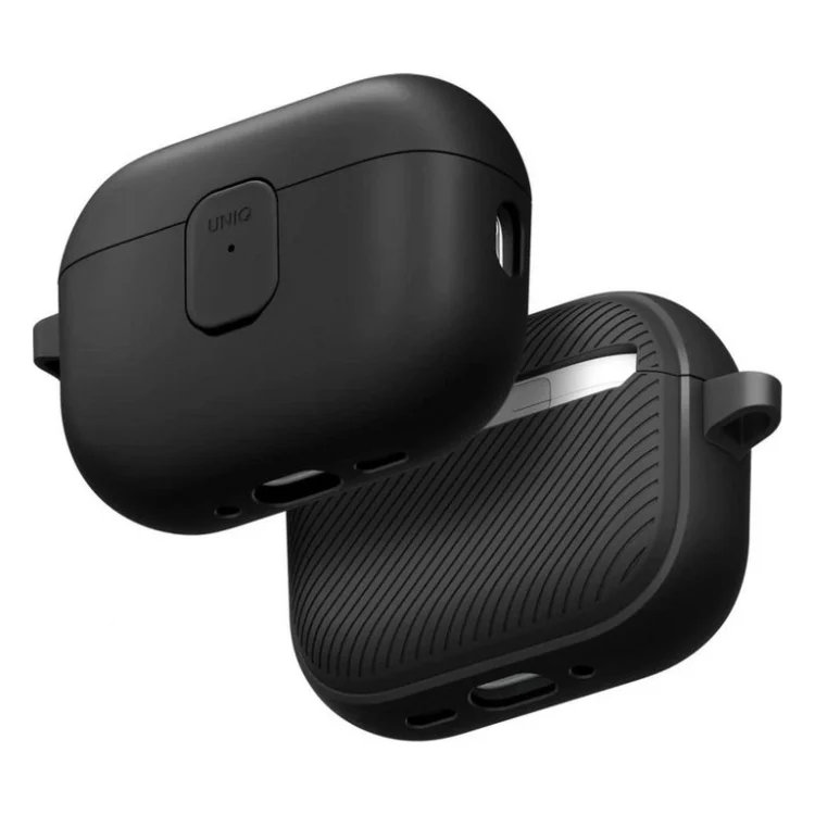 Чохол для навушників Uniq Clyde для AirPods Pro 3 gen Black/Grey (8886463696965)