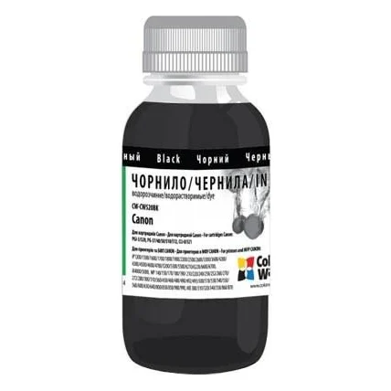 Чорнило ColorWay Canon PG-37/40/50/440/510/512. PGI-5/520/425. CLI-8/521/426. Black, 200 мл (CW-CW520BK02)