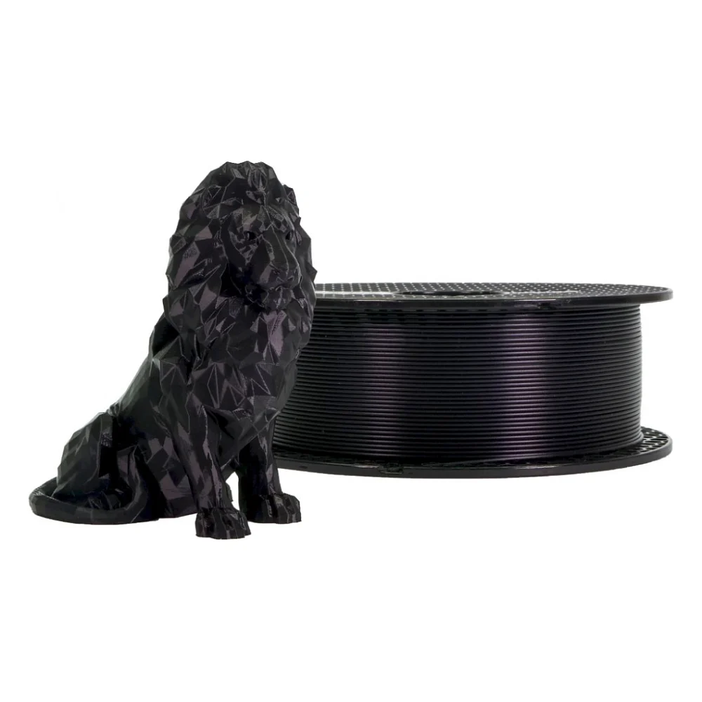 Пластик для 3D-принтера Prusament PLA 1.75 mm, 1kg, Black Jet (PLAJETBLCK1KG)