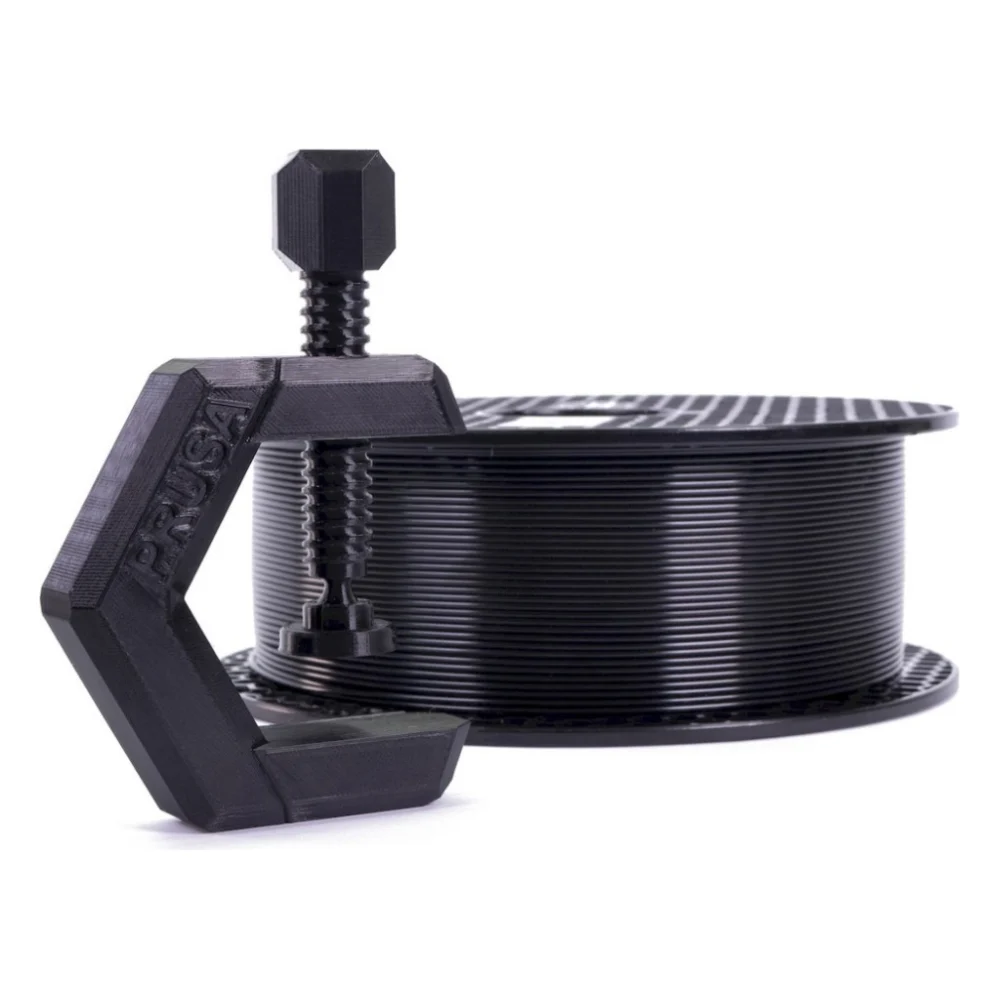 Пластик для 3D-принтера Prusament PETG 1.75mm 1kg Black Jet (PETGJETBLCK1KG)