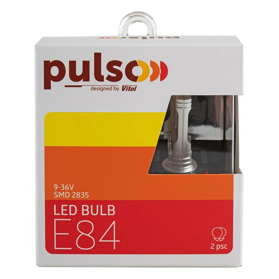 Автолампа PULSO E84-H8/H9/H11/H16/ 2835/9-36v/2x15w/2000Lm/4300K (E84-H8/H9/H11/H16Y) — фото 3