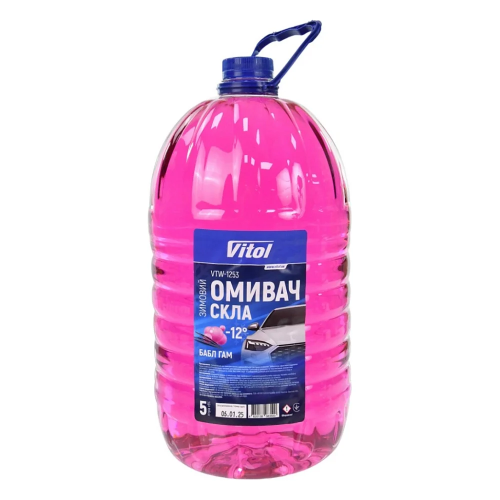 Омивач автомобільний VITOL Бабл Гам 5л (VTW-1253)
