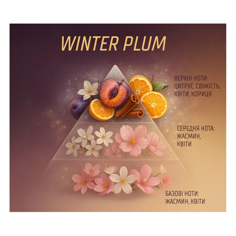 Ароматизатор для автомобіля VITOL Home Sticks Winter Plum 130 мл (VHS06) — фото 5