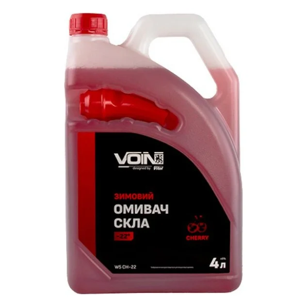 Омивач автомобільний VOIN -22 Cherry 4л (VOIN W5 CH -22)