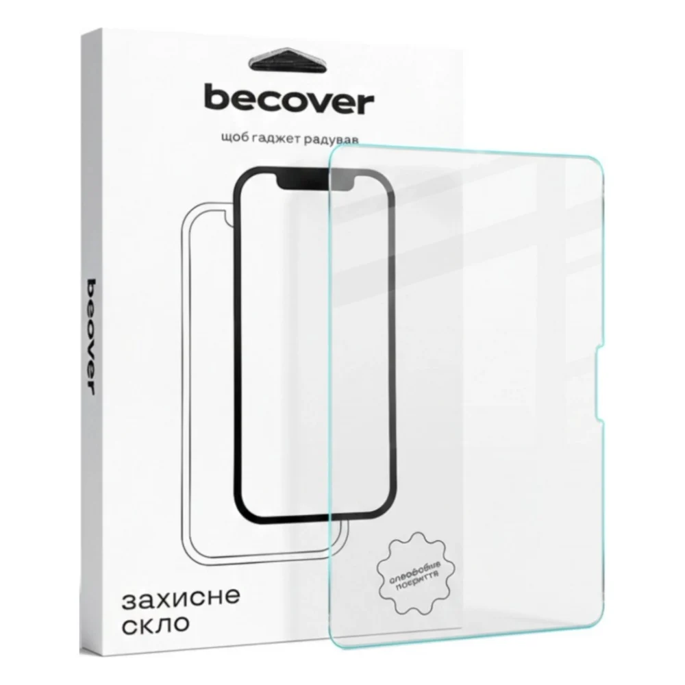 Скло захисне BeCover 3D Edge Full Cover Apple iPad Air 13" M4 2026 (715174)