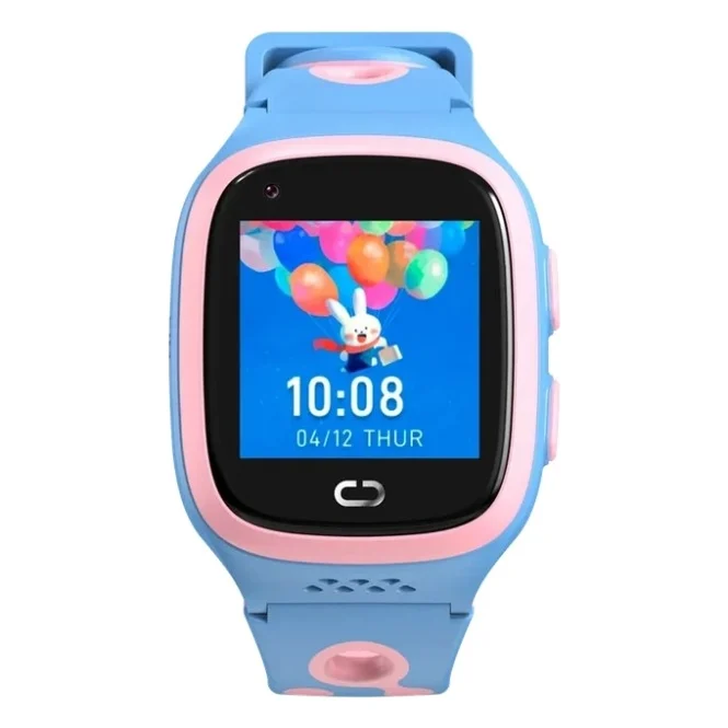 Смарт-годинник Canyon ZEFIR KW-49 E-SIM 4G GPS Pink-Blue Дитячий смарт-годинник (CNE-KW49PB)