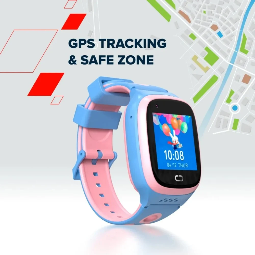 Смарт-годинник Canyon ZEFIR KW-49 E-SIM 4G GPS Blue Дитячий смарт-годинник (CNE-KW49BL) — фото 11