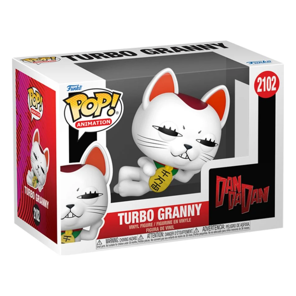 Фігурка Funko Pop серії Дандадан - Турбо-бабця (Манекі-неко) (90665) — фото 2