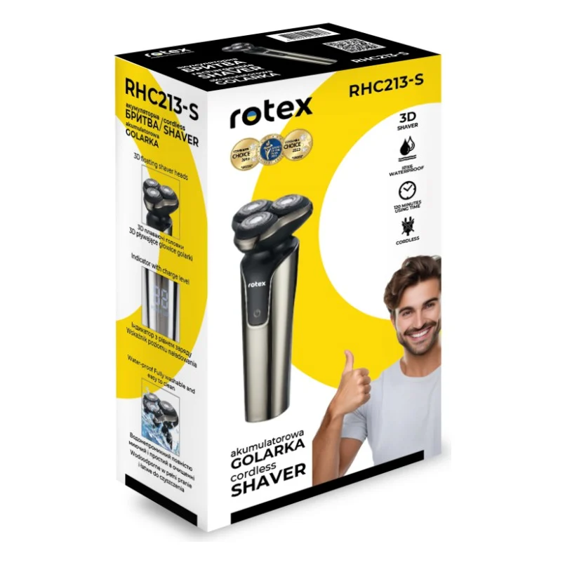 Електробритва Rotex RHC213-S — фото 9