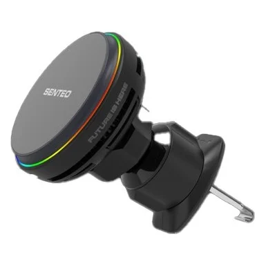 Універсальний автотримач з бездротовою зарядкою Senteo M3 Mag Pro Qi2 Wireless charging 15W Airvent Space Grey