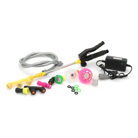 Обприскувач Voltronic KY-5L2A, 5л, індикатор заряду,+зарядний пристрій,акумулятор 2А,набір розпилювачів+перехідник (KY-5L2A) — фото 4