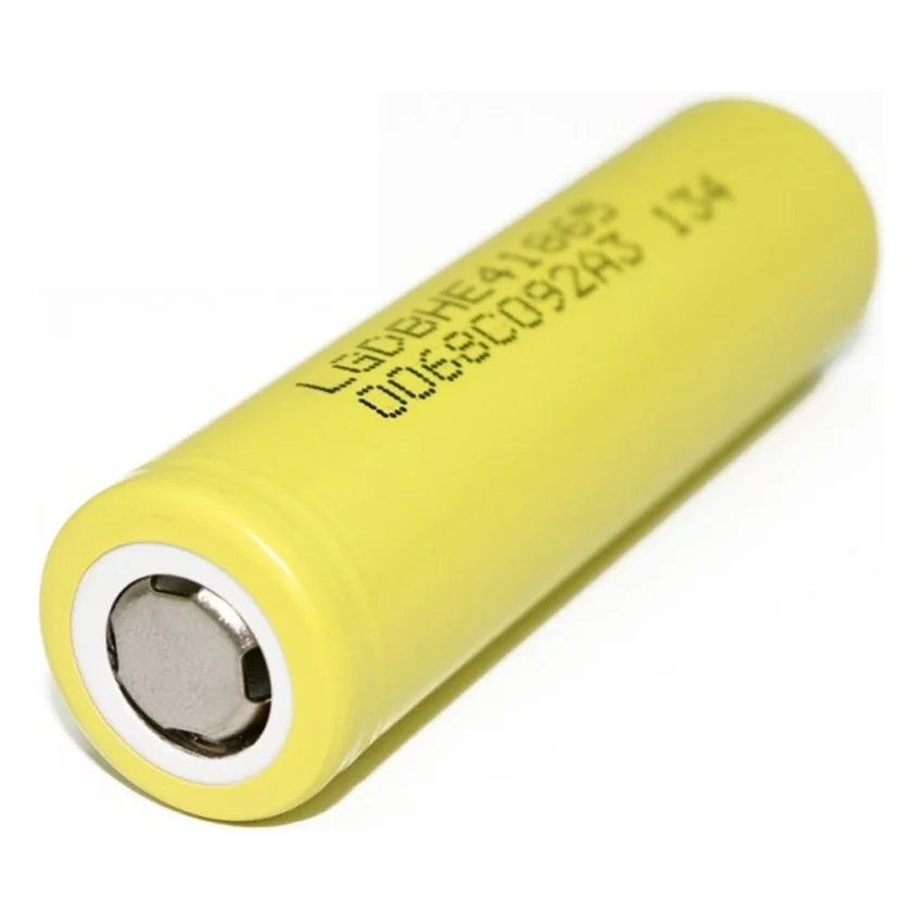 Акумулятор 18650 2500mAh, 20A, 4.2/3.6/2.5V, Yellow LG (LGDBFIE41865 (LG HE4))