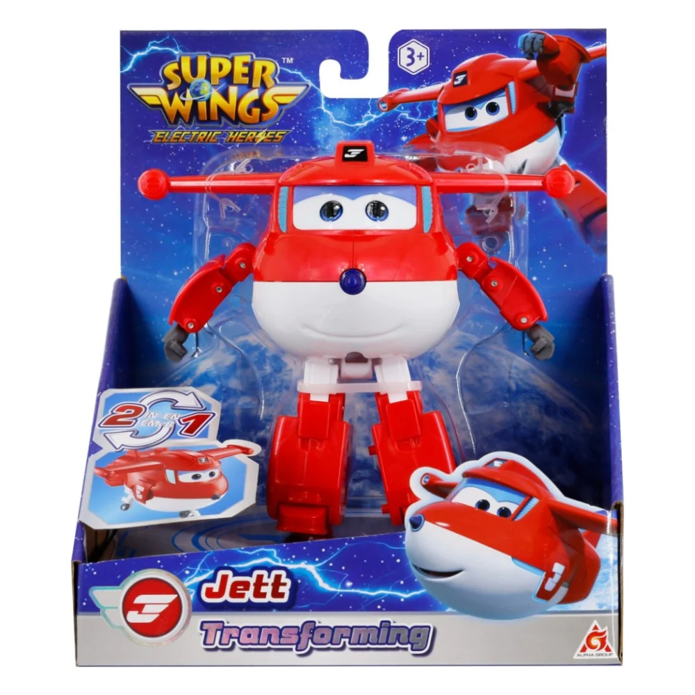 Фігурка Super Wings трансформер Transforming Джетт (Jett) (EU780210) — фото 4