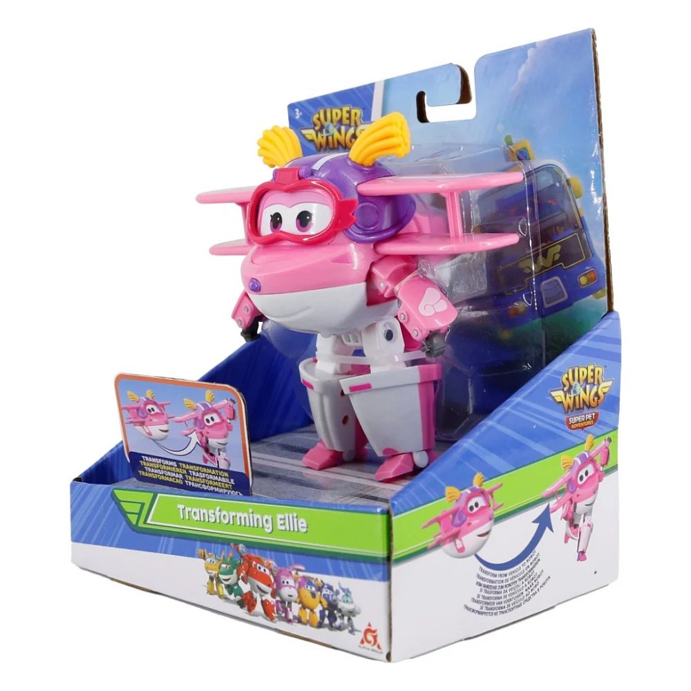 Фігурка Super Wings трансформер Transforming Еллі (Ellie) (EU770238) — фото 4