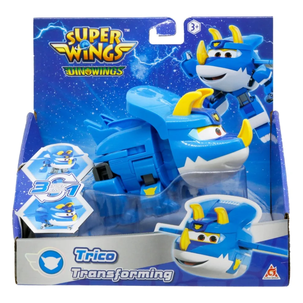 Фігурка Super Wings трансформер Transforming Тріко (Trico), 12.5 см (EU790242) — фото 4