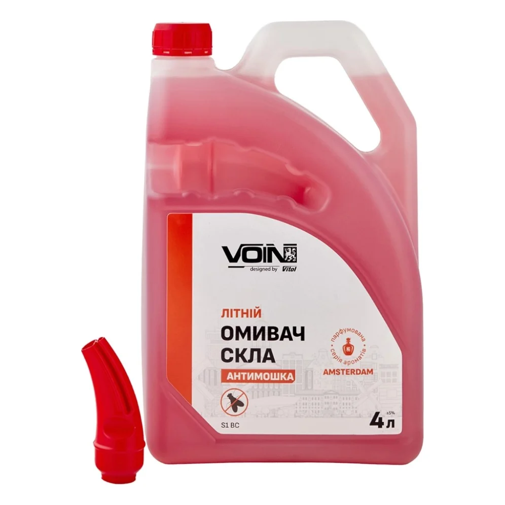 Омивач автомобільний VOIN Амстердам 4л антімошка (VOIN S1 BC) — фото 4