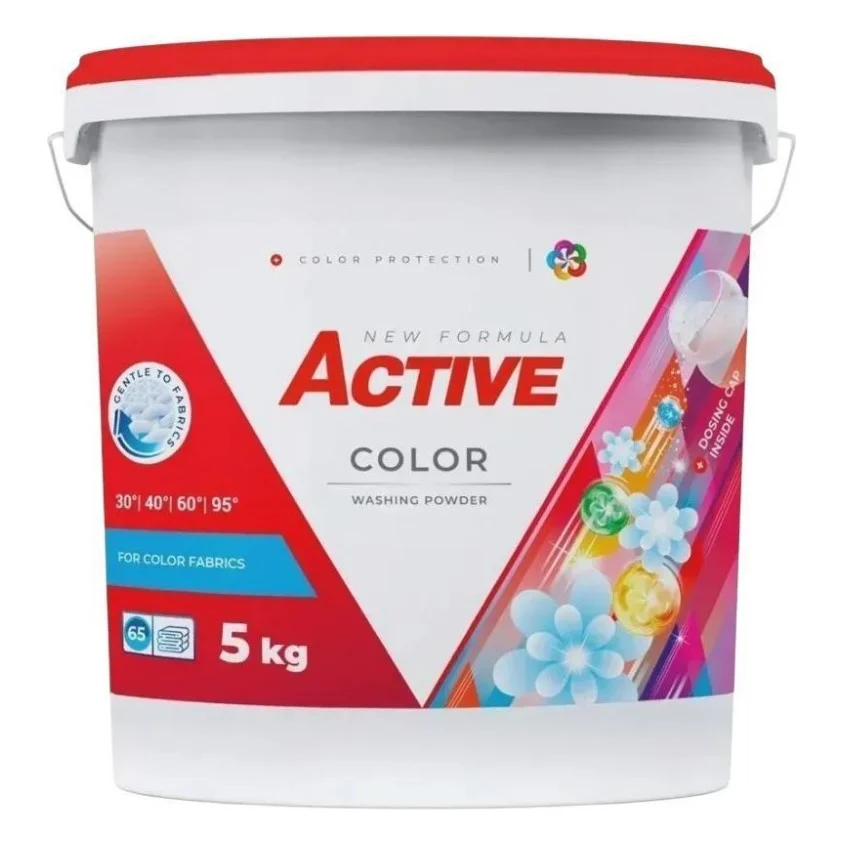 Пральний порошок Active PR Color З ароматом свіжості 5 кг + Дозатор (4820196010708)