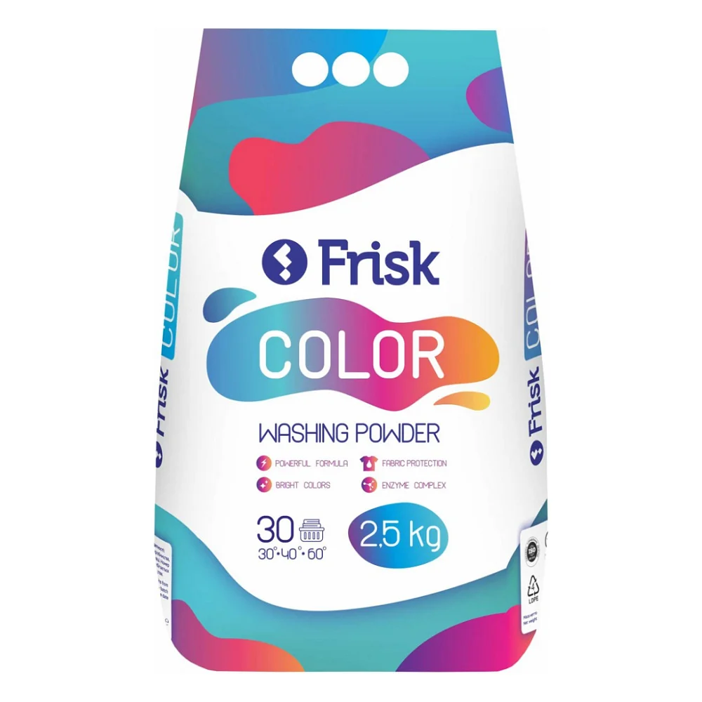Пральний порошок Frisk Color 2.5 кг (4820197121137)