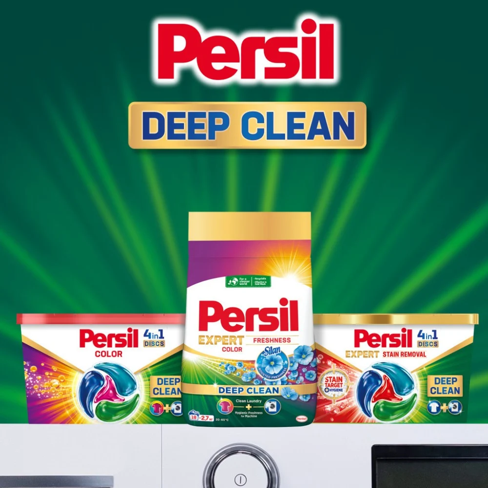 Пральний порошок Persil Expert Deep Clean Автомат Color Свіжість від Silan 2.7 кг (9000101806335) — фото 6
