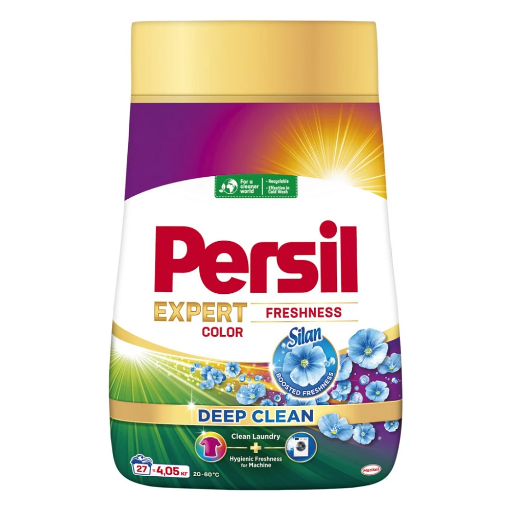 Пральний порошок Persil Expert Deep Clean Автомат Color Свіжість від Silan 4.05 кг (9000101806168)