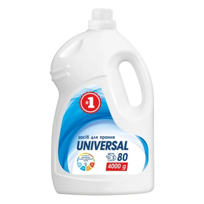 Гель для прання #1 Universal Синтетичний 4 кг (4820270631560)