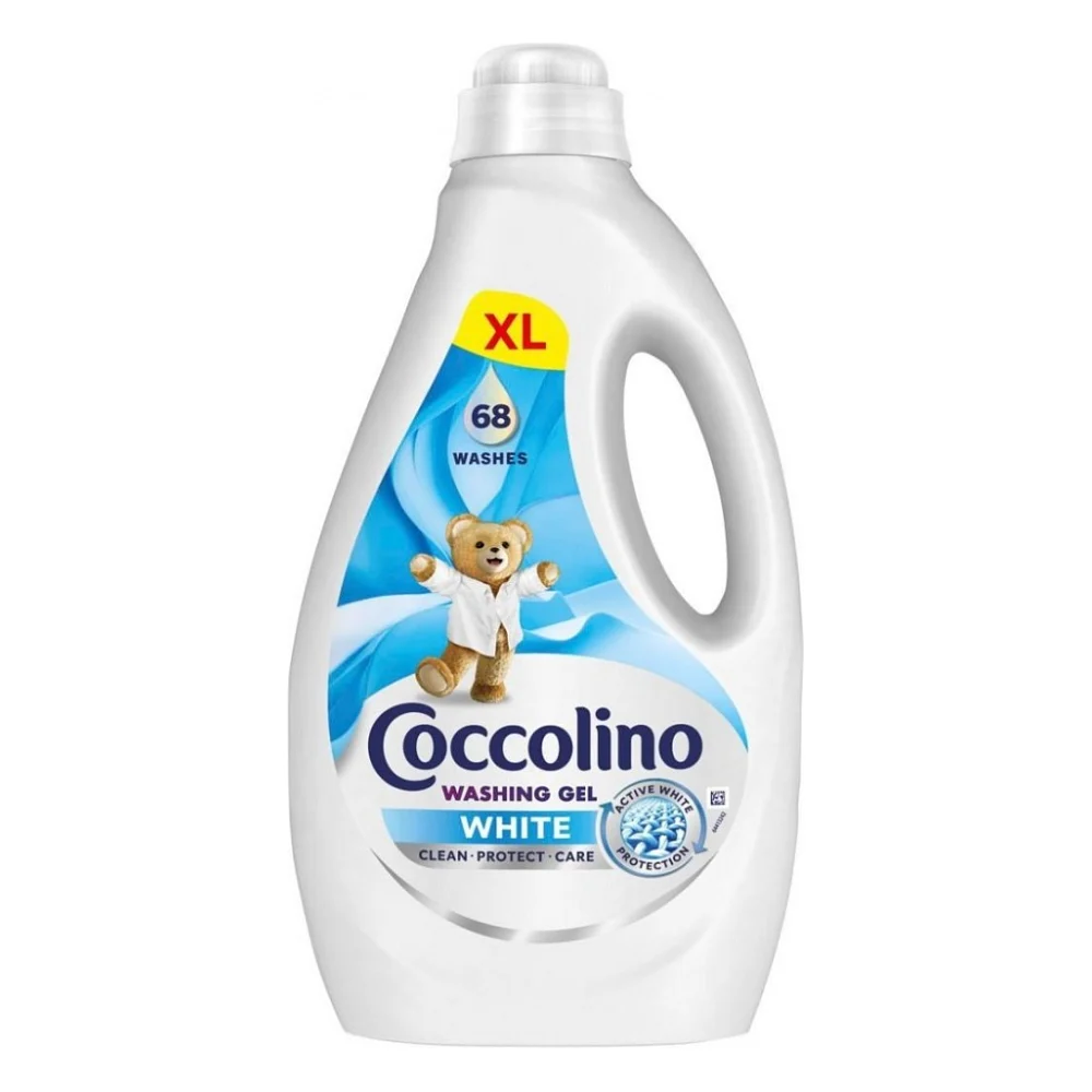 Гель для прання Coccolino Care Для білих речей 2.72 л (8720181548864)