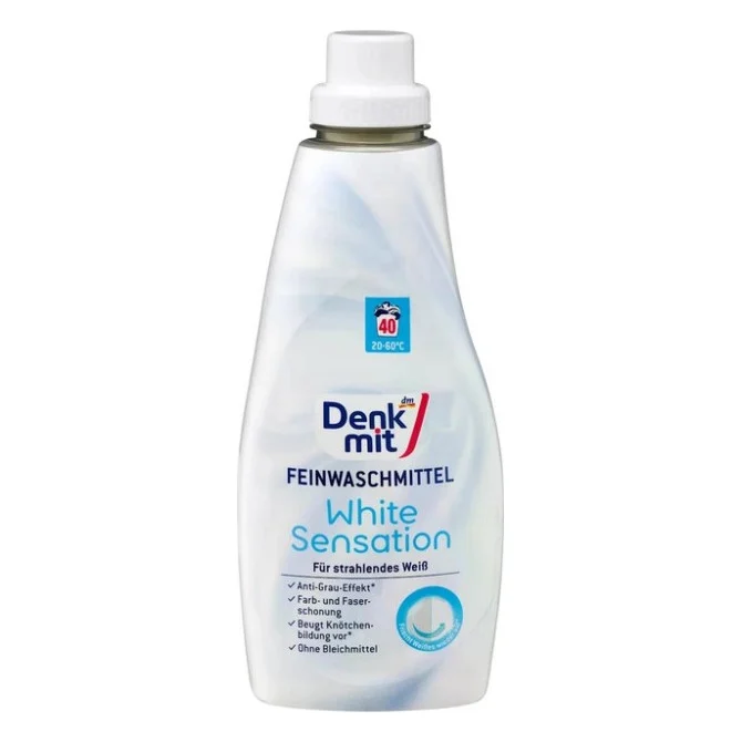 Гель для прання DenkMit White Sensation Для білих речей 1 л (4066447792997)