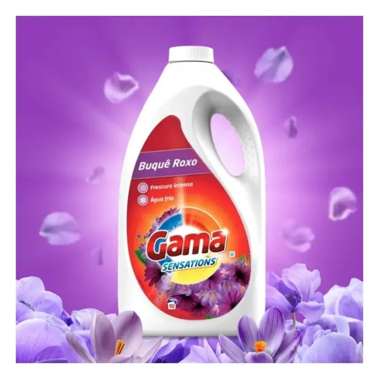 Гель для прання Gama Buque Roxo З квітковим ароматом 4.05 л (8435495833895) — фото 3