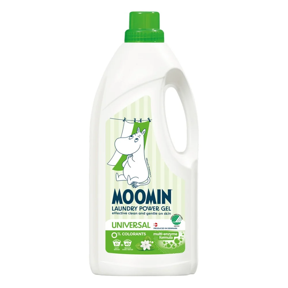 Гель для прання Moomin Laundry Universal 1800 мл (5701017420014)