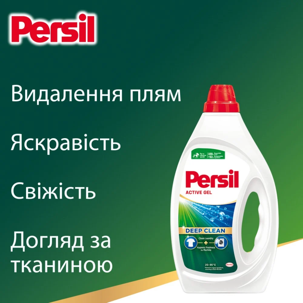 Гель для прання Persil Active Gel Deep Clean 2.97 л (9000101598902) — фото 4