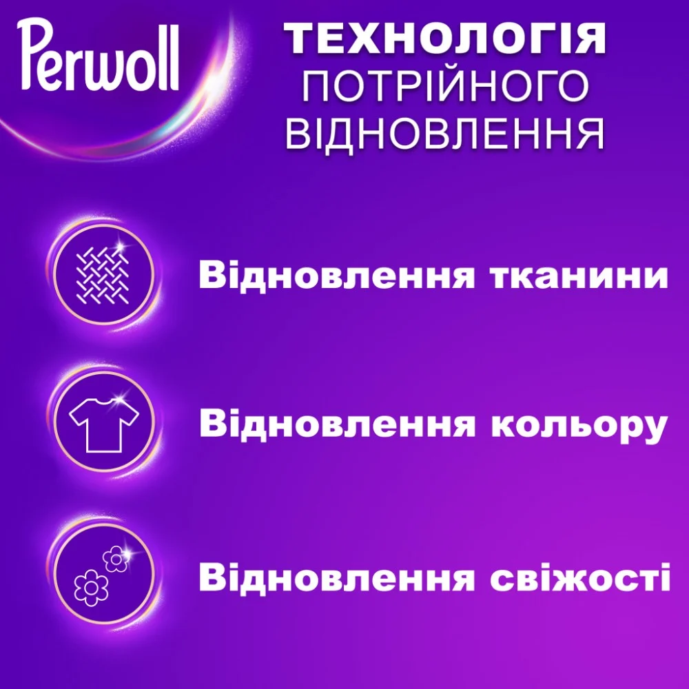 Гель для прання Perwoll Для темних та чорних речей 1 л (9000101810141) — фото 2