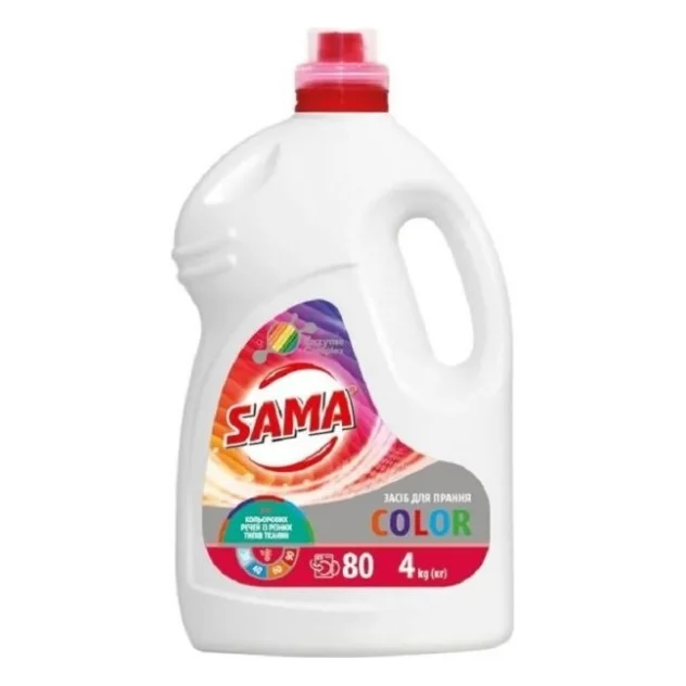 Гель для прання Sama Color 4 кг (4820270630662)