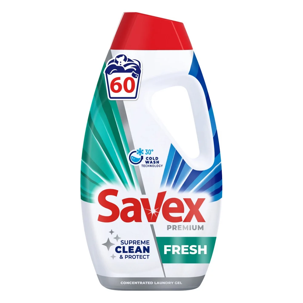Гель для прання Savex Premium Fresh 2.7 л (3800024048104)