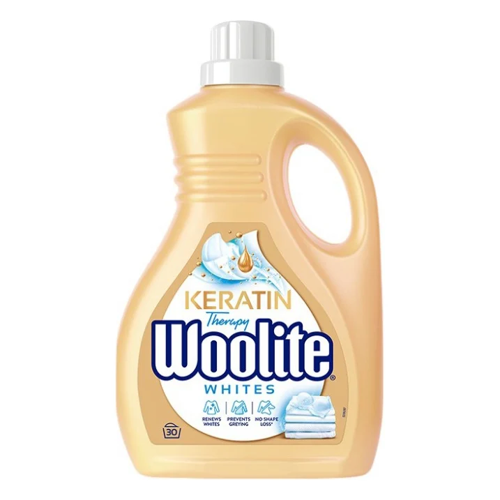 Гель для прання Woolite Для світлих та білих тканин З кератином 1.8 л (5908252004553)