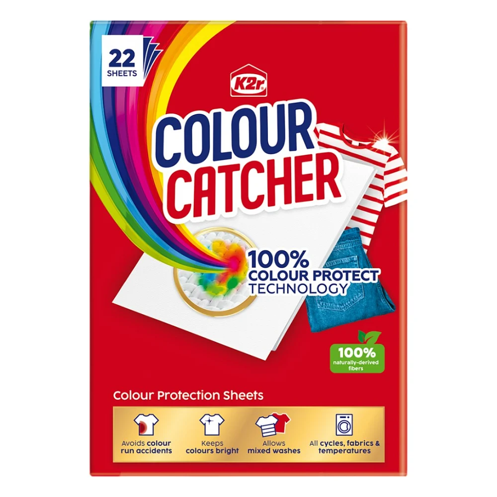 Серветки для прання K2r Colour Catcher Кольоропоглинаючі 22 шт. (9000101822427)
