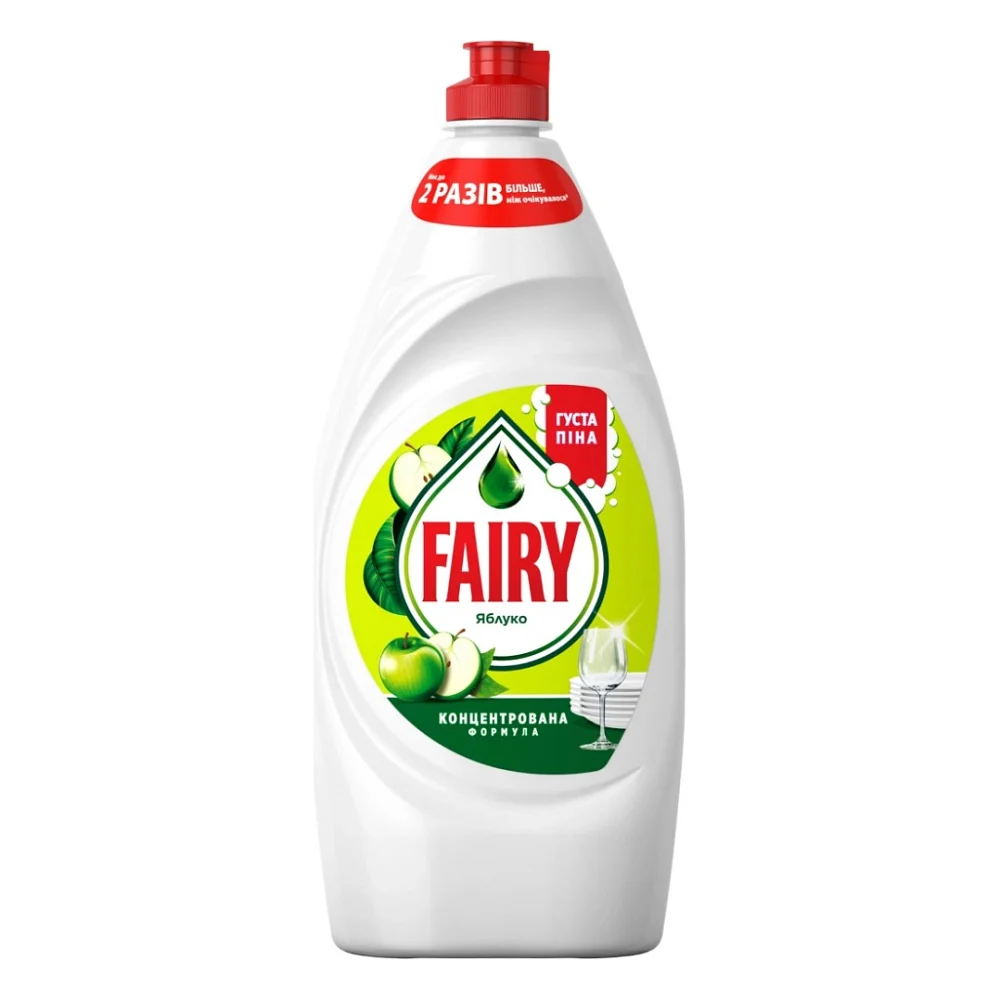 Засіб для ручного миття посуду Fairy Яблуко 900 мл (8006530111713)