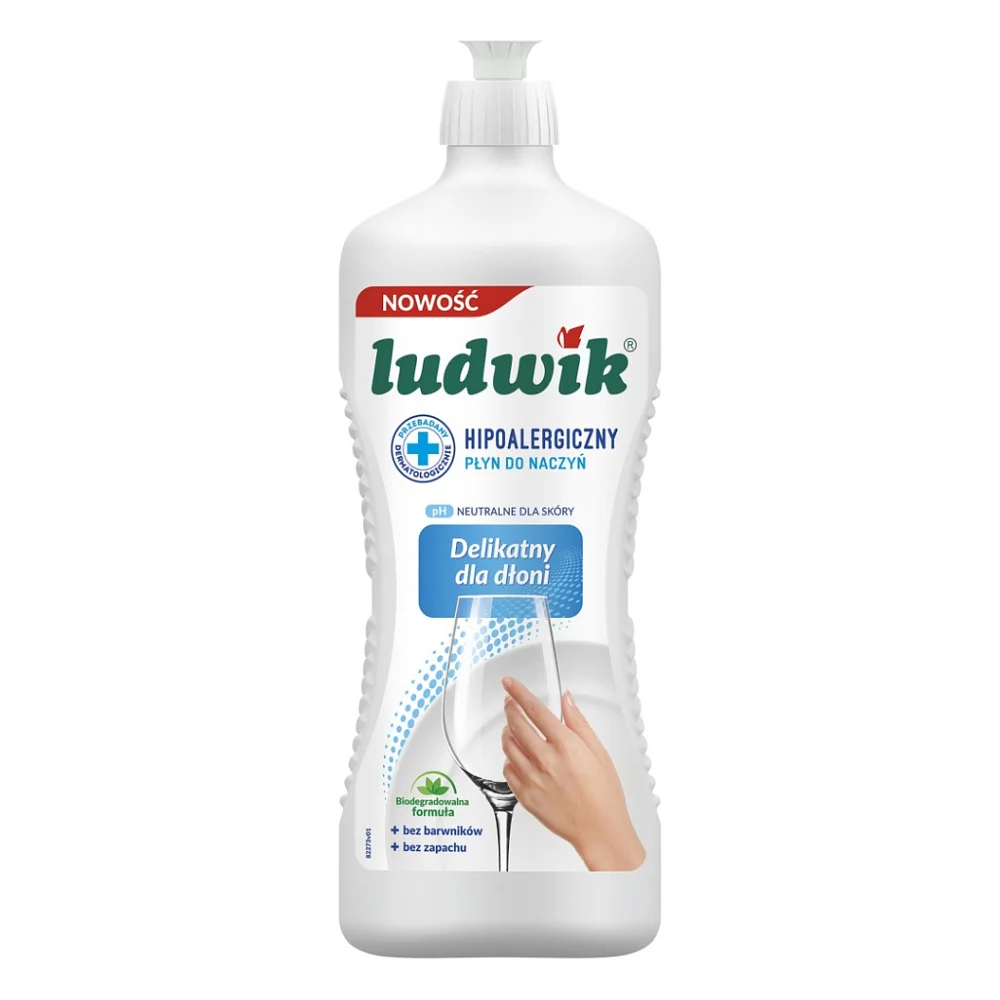 Засіб для ручного миття посуду Ludwik Гіпоалергенний 900 г (5900498028300)