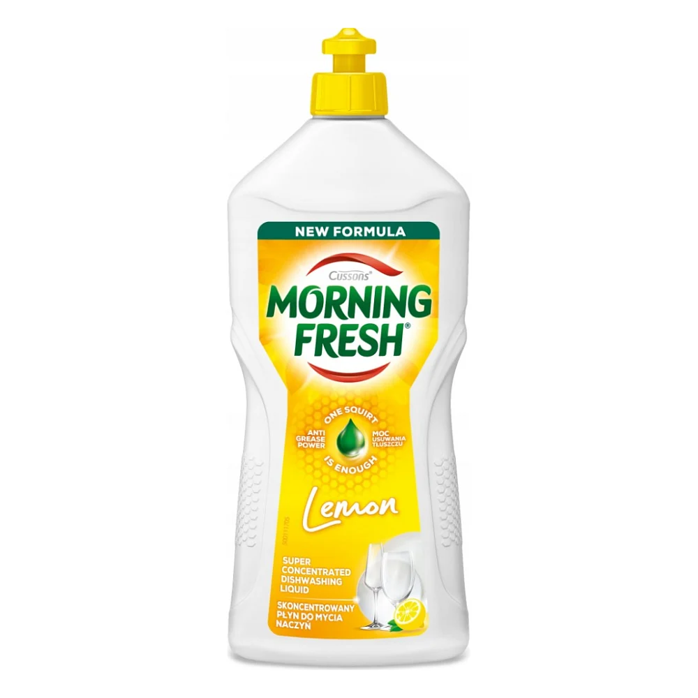 Засіб для ручного миття посуду Morning Fresh Lemon 900 мл (5900998022686/8998103018843)