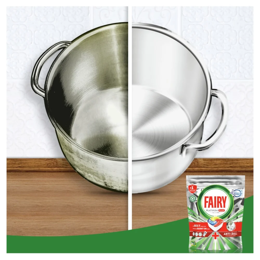 Таблетки для посудомийних машин Fairy Platinum Plus All in One Lemon 19 шт. (8700216236669) — фото 3