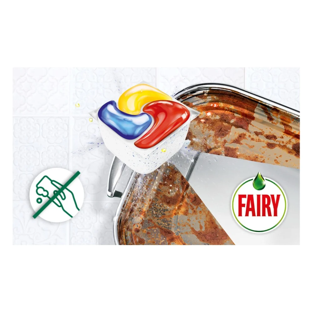 Таблетки для посудомийних машин Fairy Platinum Plus All in One Lemon 122 шт. (8700216859974) — фото 7