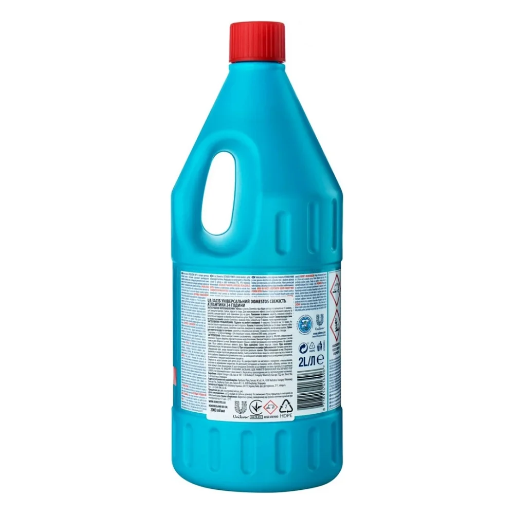 Рідина для чищення ванн Domestos Свіжість Атлантики 24 години 2 л (8718114416496) — фото 2